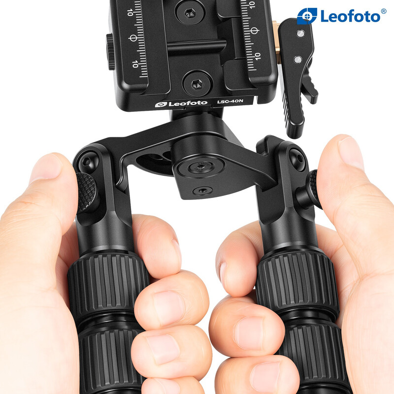 Leofoto BIP-B1 Monopod, Crossed Pattern