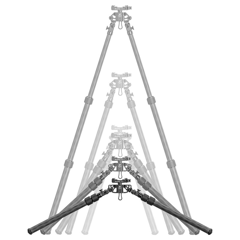 Leofoto BIP-C1+LSC-40N Monopod, Crossed pattern