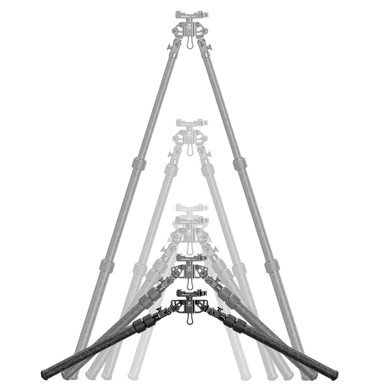 Leofoto BIP-C1 Monopod, Forged pattern