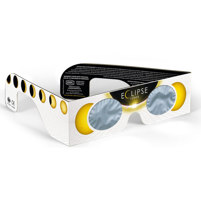 Baader Gafas para eclipses solares Sonnenfinsternis-Brille Sonnenfinsternis Sofi Beobachtungsbrille Solar Viewer AstroSolar® 100 Stück