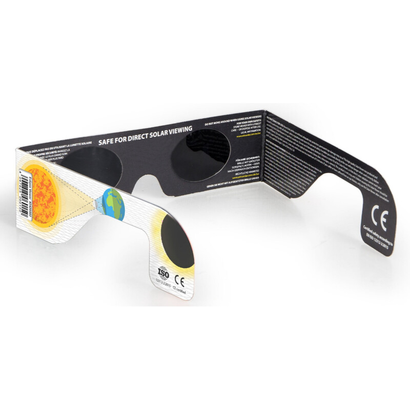 Baader Zonsverduisteringsbril Sonnenfinsternis-Brille Sonnenfinsternis Sofi Beobachtungsbrille Solar Viewer AstroSolar® 100 Stück