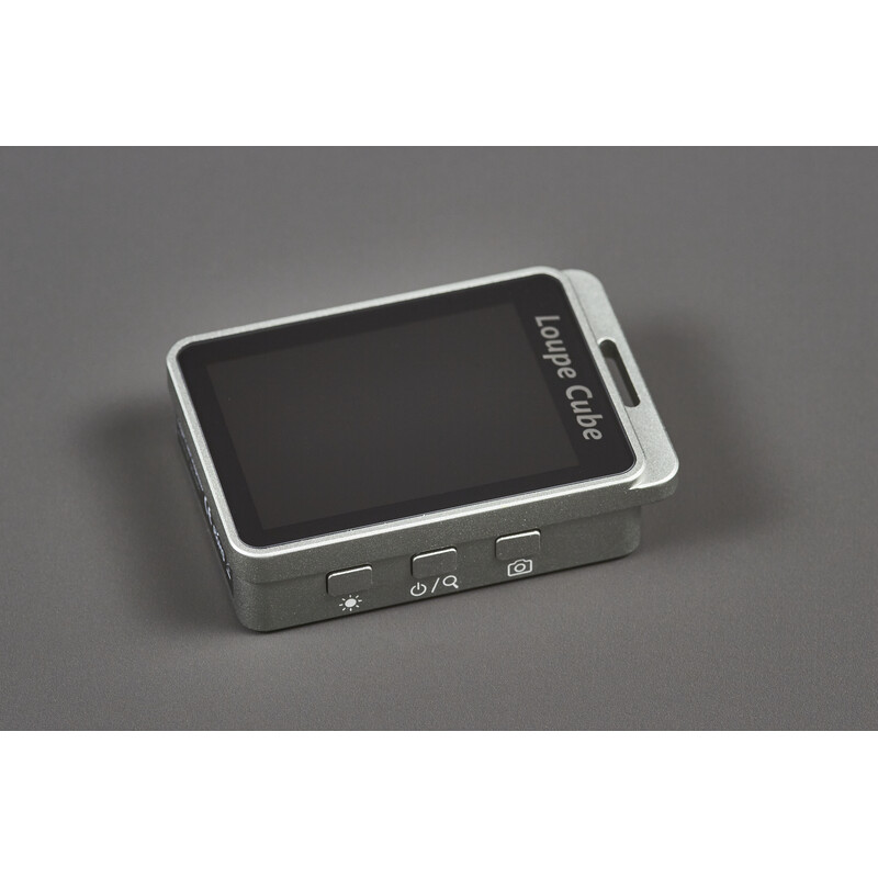 FPS Vergrootglazen Magic Loupe Cube elektronische Lupe – kompakt, 7x bis 19x Zoom, UV-Licht & 2,4" Display, inkl. SD-Karte