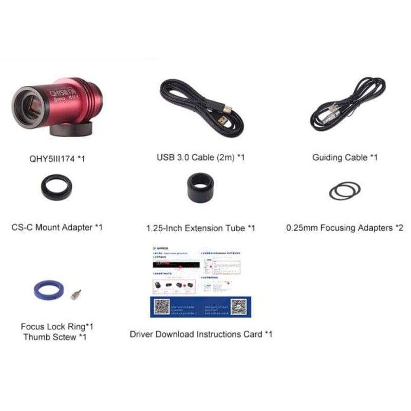 QHY Cámara 5III 174M Mono