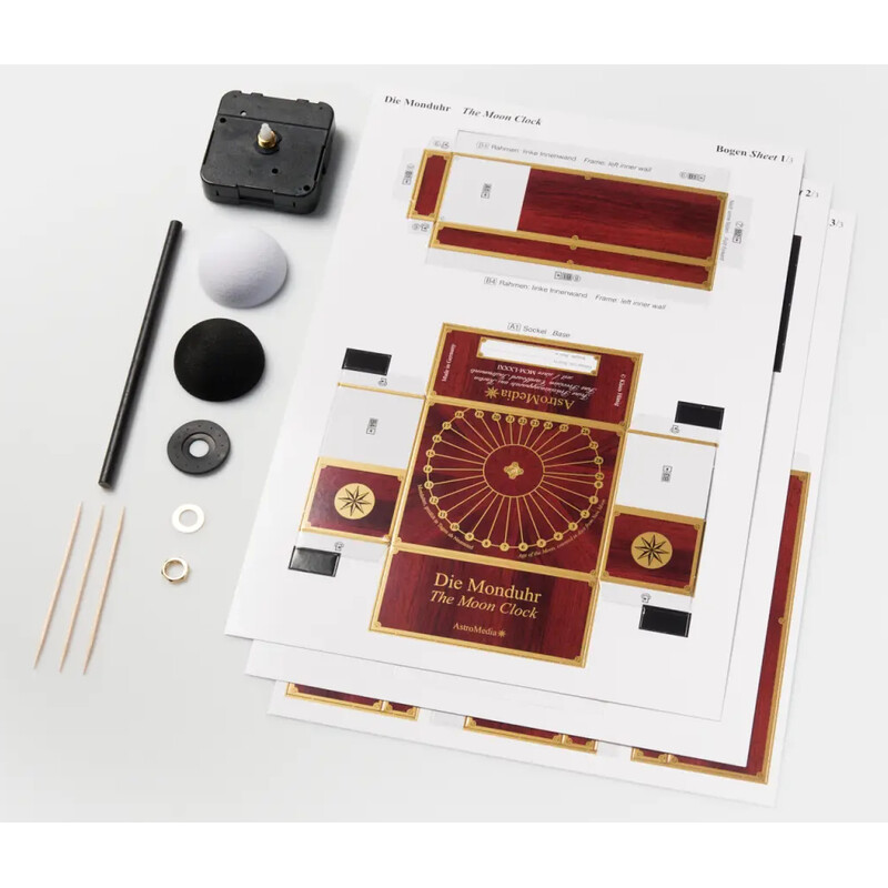 AstroMedia Kit The Moon Clock