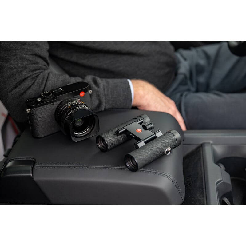 Leica Verrekijkers Noctivid 10x25 zwart met lederen bekleding