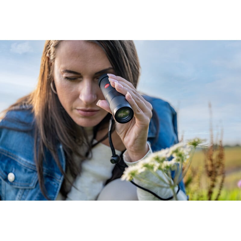 Leica Monocular Monovid 8x25 black leather-covered