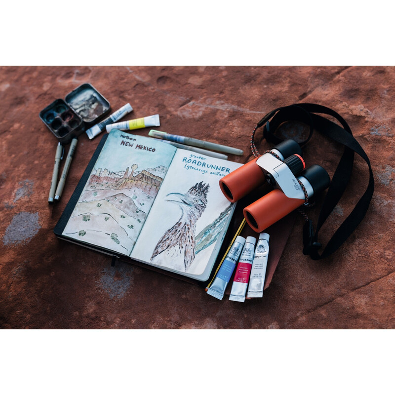 Swarovski Binocolo Fernglas 10x30 CL Companion Desert-Orange