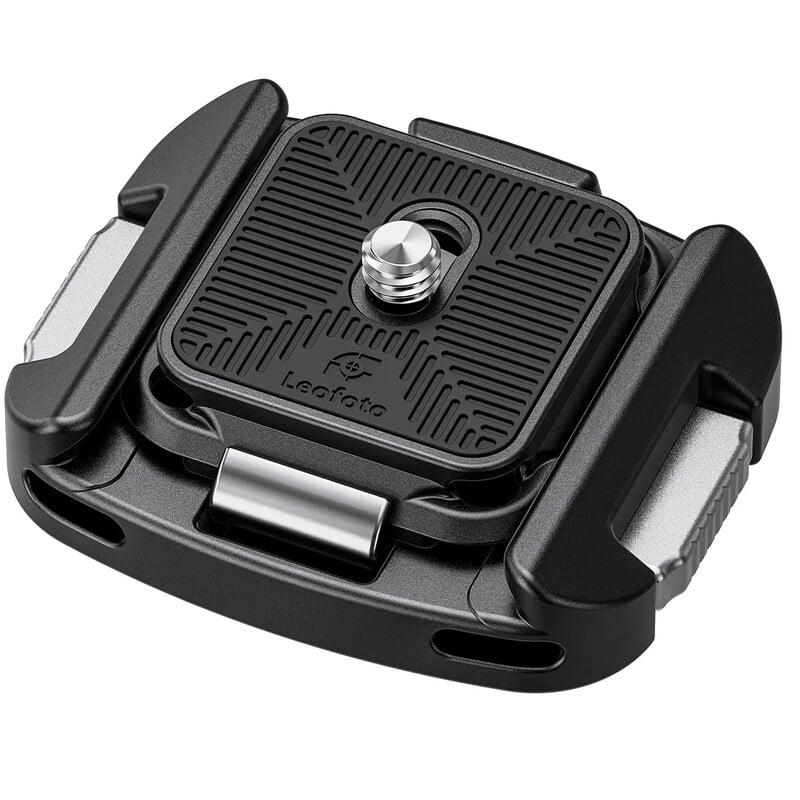 Leofoto Fast coupling QF-01+QP-38 black