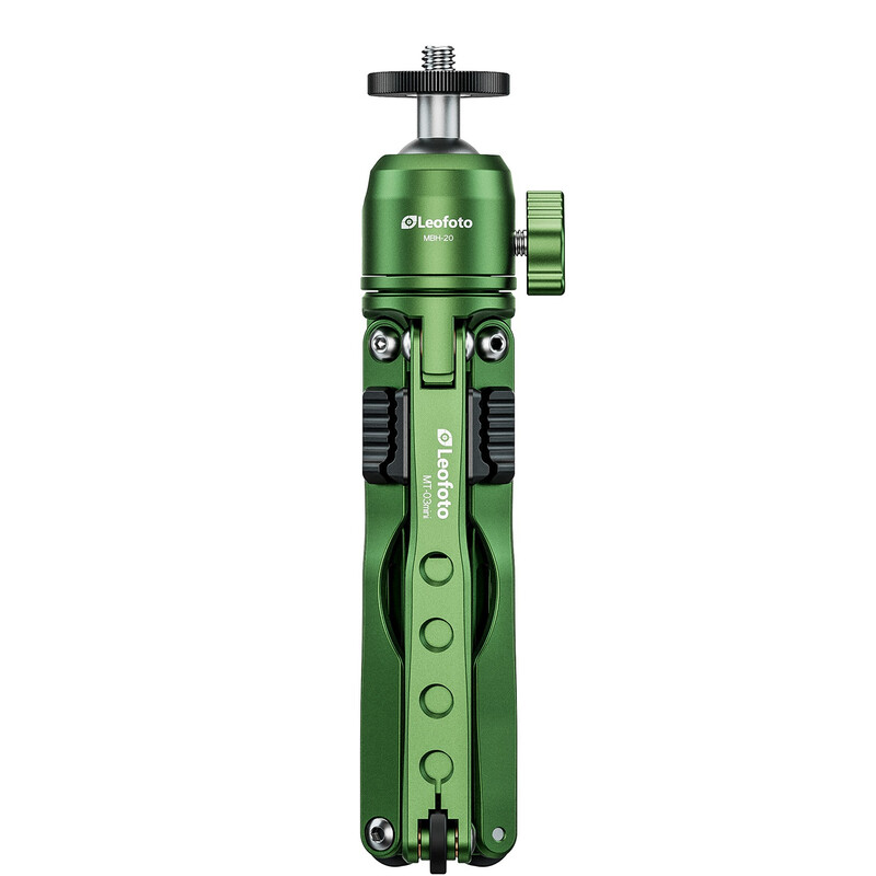 Leofoto Tabletop tripod MT-03mini+MBH-20 green