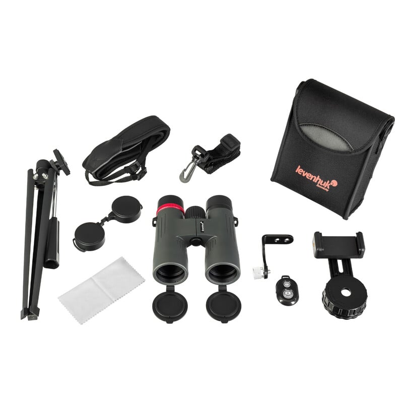 Levenhuk Binocolo Kelvin Snap 8x42