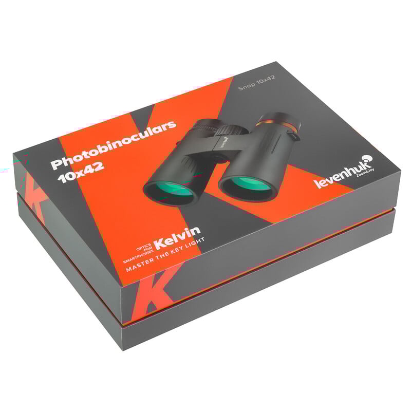 Levenhuk Binocolo Kelvin Snap 10x42