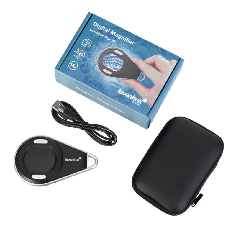 Levenhuk Vergrootglazen Ergo 10 Digital 5x, 9x, 14x LED