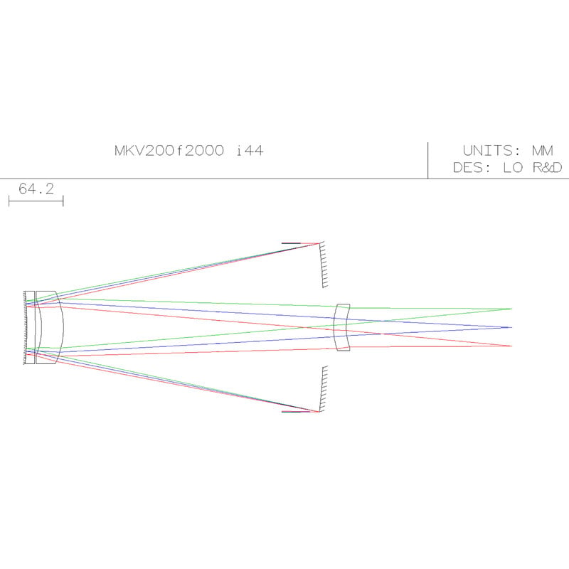 LOic Telescopio KC 200/2000 MKV i44