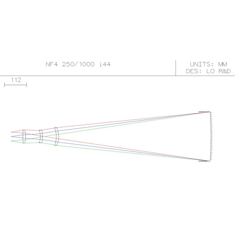 LOic Telescopio N 250/1000 NF4 i44 E