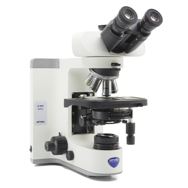 Optika Microscopio B-810PH, trino, HF, PH, infinity, plan, 40-1000x, LED
