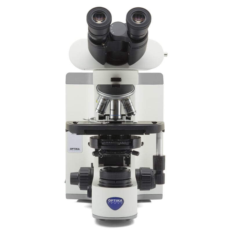 Optika Microscope B-810PH, trino, HF, PH, infinity, plan, 40–1000x, LED