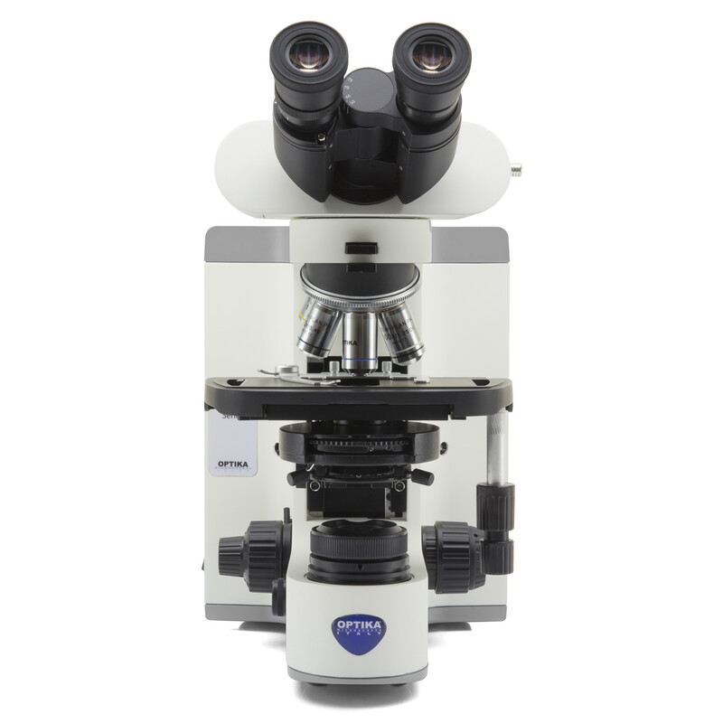 Optika Microscopio B-810PH, trino, HF, PH, (DF), infinito, plano, 100-1000x, LED