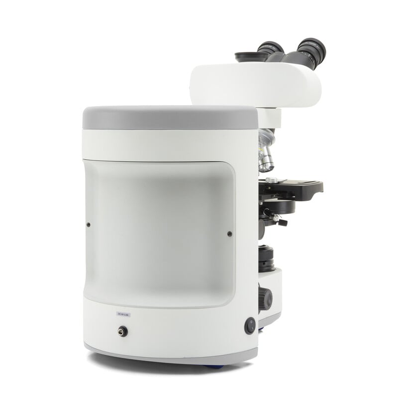 Optika Microscope B-810BF, trino, HF, infinity, plan, 40–1000x, LED