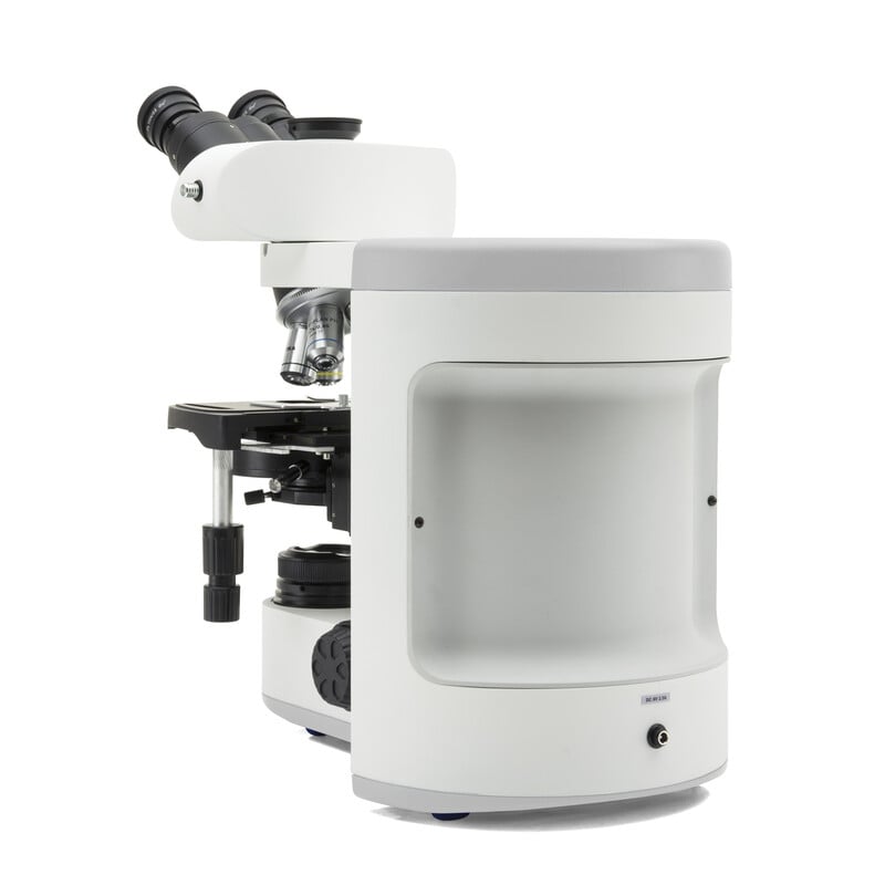Optika Microscopio B-810BF, trino, HF, infinity, plan, 40-1000x, LED