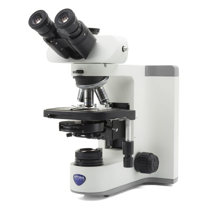 Optika Microscoop B-810LD4, trino, HF, FL, infinity, plan, 40-1000x, LED, blauwe & groene LED-filterkubus
