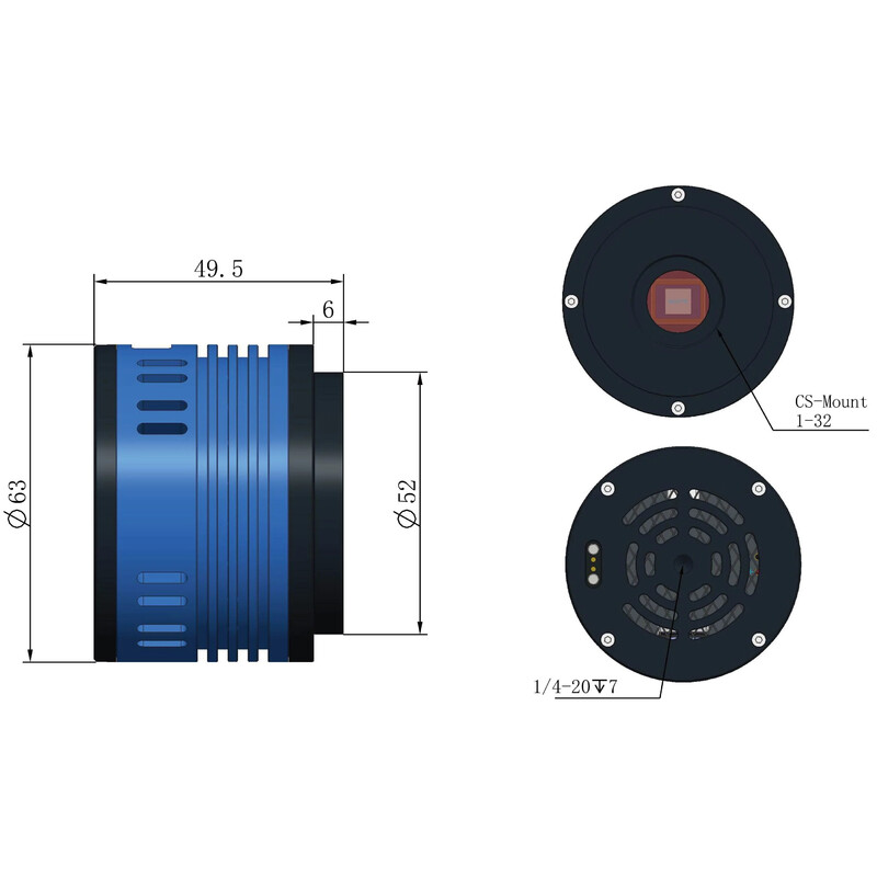 ToupTek Camera AE676C