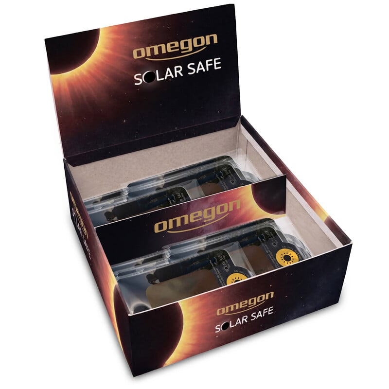 Omegon Filtri solari Solar Safe Easy Cam Filtro in espositore da 50 pezzi