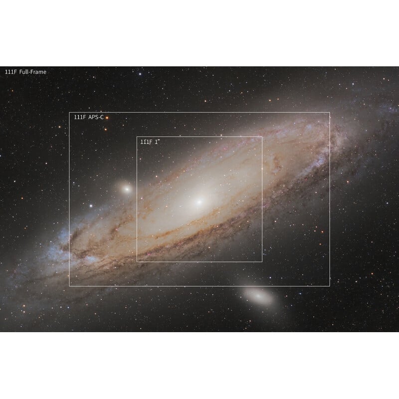 Askar Refractor apocromático AP 111/766 111F Flatfield
