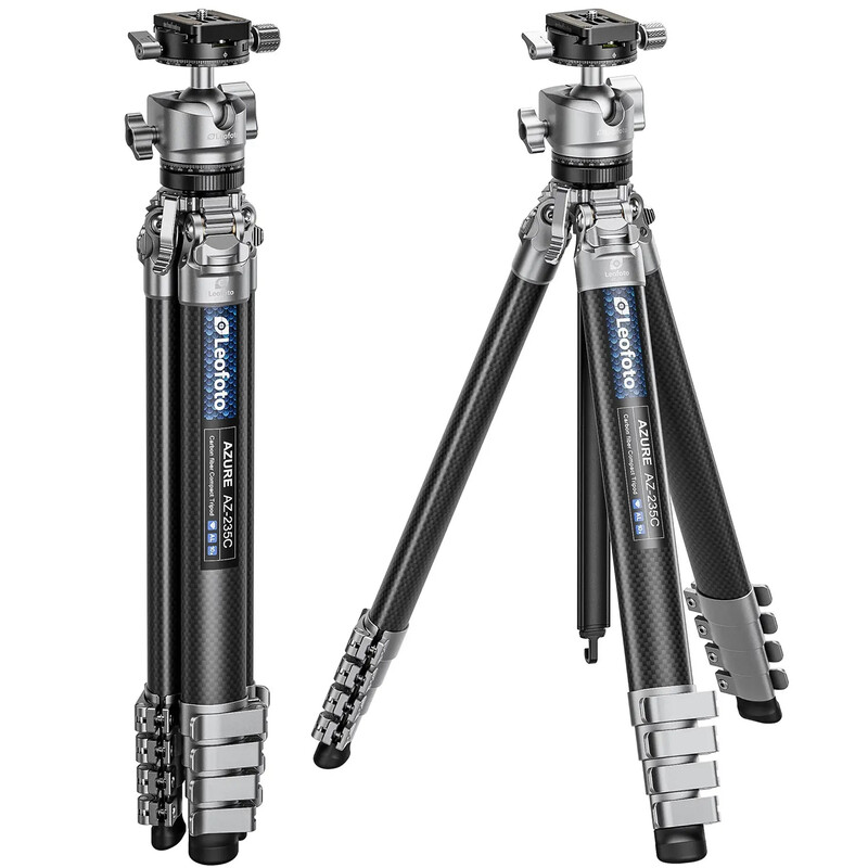Leofoto Carbon tripod AZ-235C+LH-30R Azure Half Silver