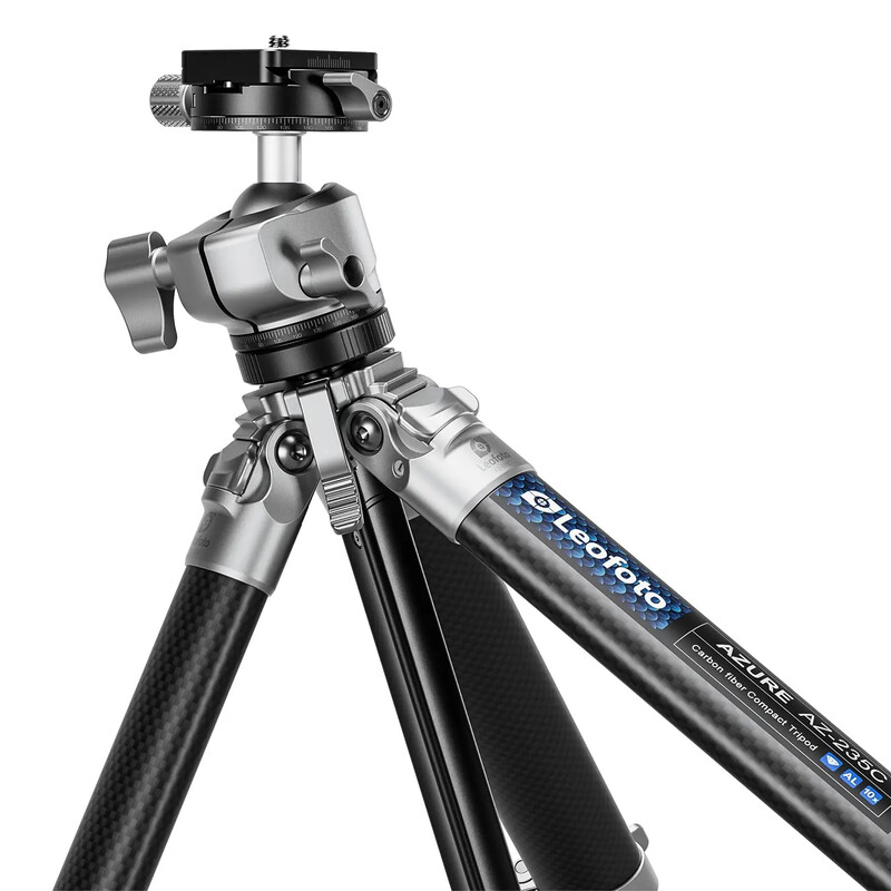 Leofoto Carbon tripod AZ-235C+LH-30R Azure Half Silver