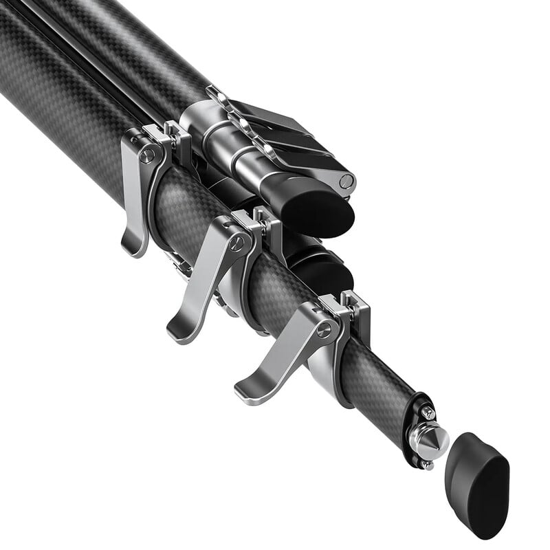 Leofoto Carbon tripod AZ-235C+MBH-30 Azure Half Silver