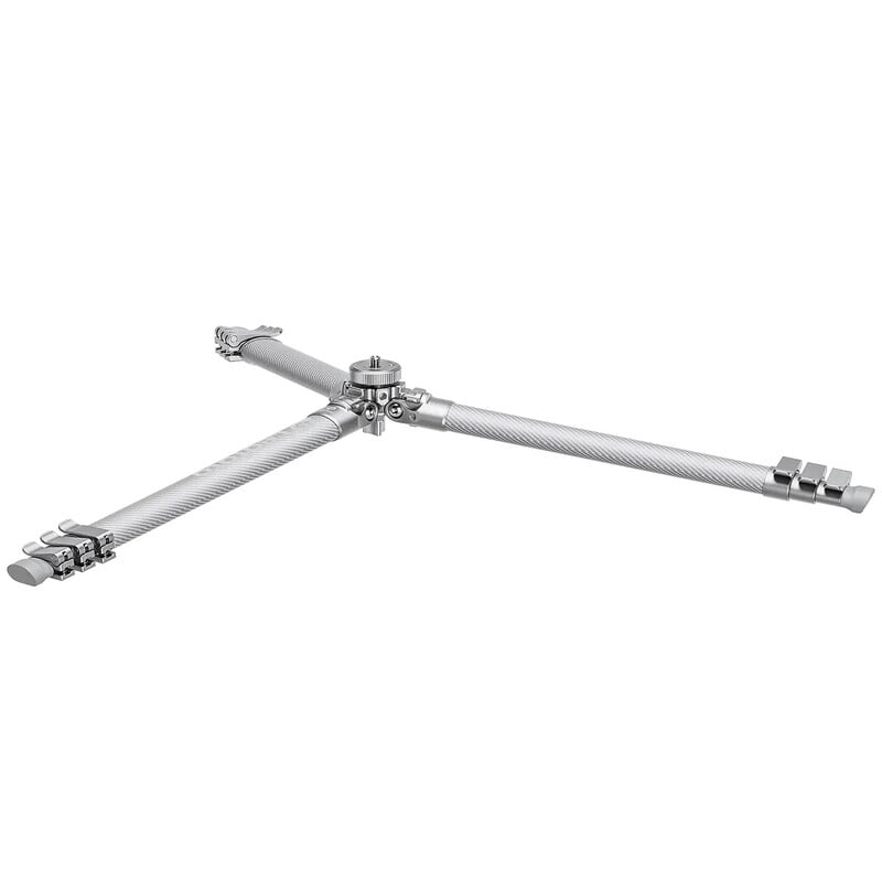 Leofoto Carbon tripod AZ-204C+LH-30R Azure Full Silver