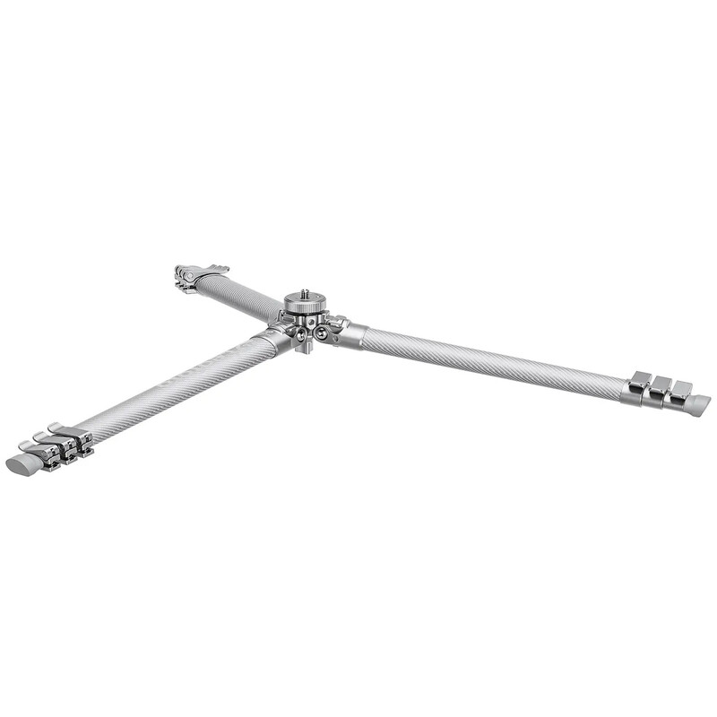 Leofoto Carbon tripod AZ-204C+MBH-30 Azure Full Silver