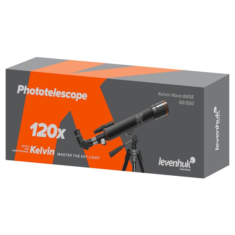 Levenhuk Telescopio AC 60/500 Kelvin Nova BASE