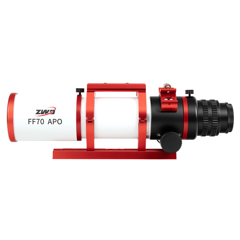ZWO Refractor apocromático AP 70/490 FF70 AM3N+PE160+TC40