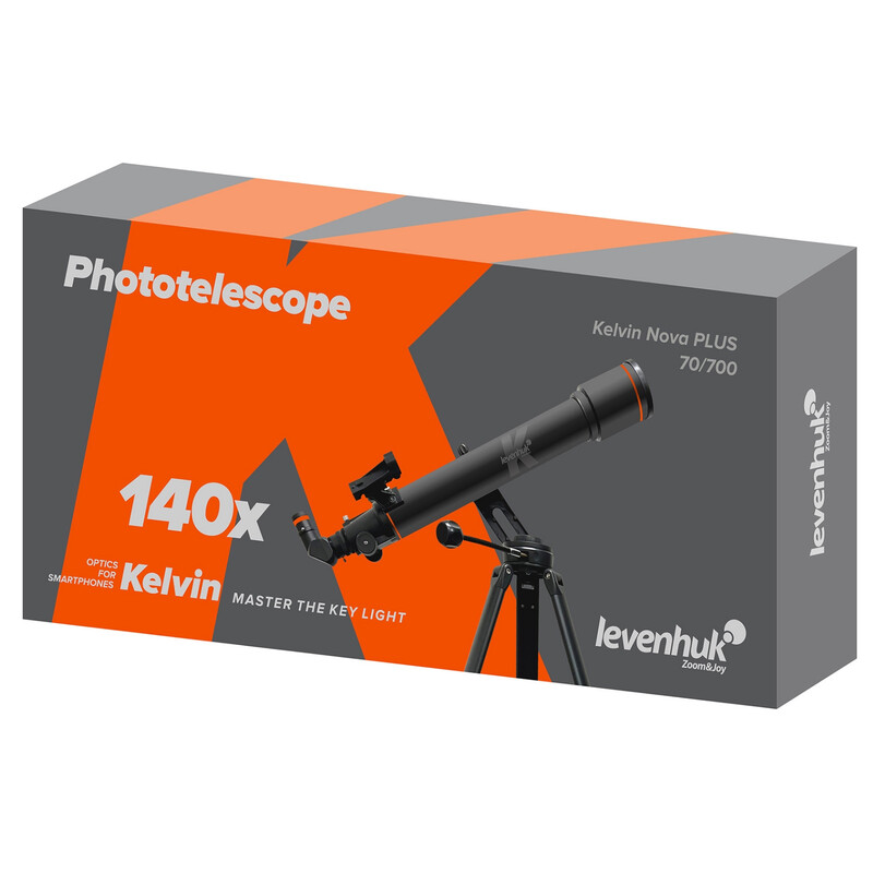 Levenhuk Telescopio AC 70/700 Kelvin Nova PLUS