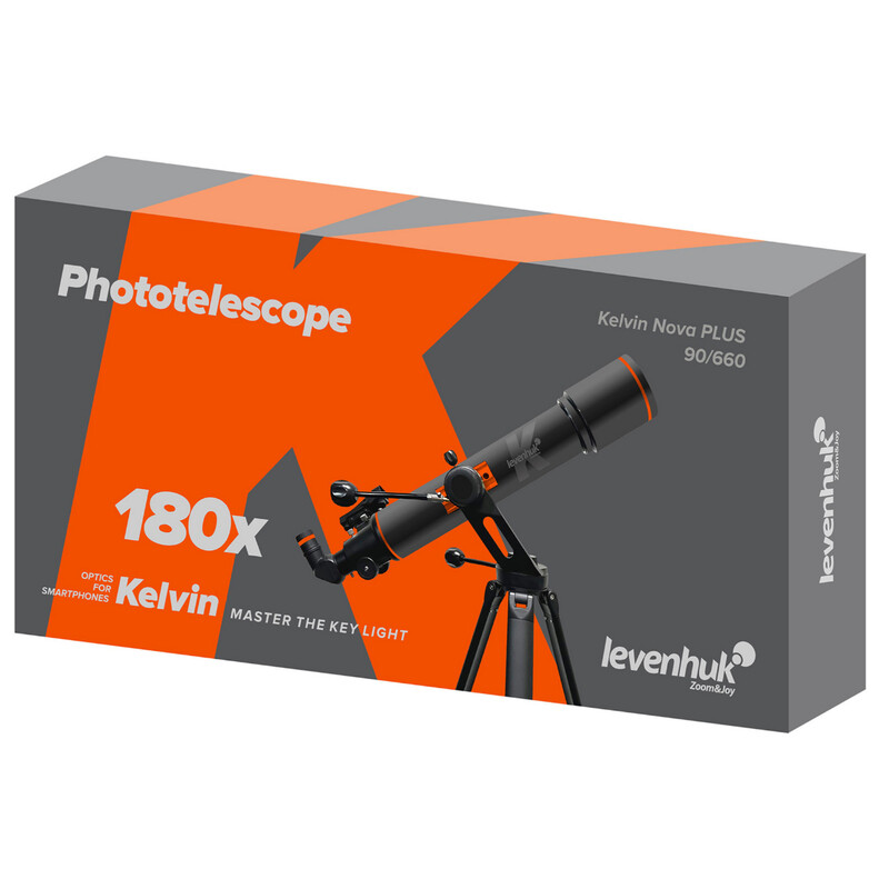 Levenhuk Telescoop AC 90/660 Kelvin Nova PLUS