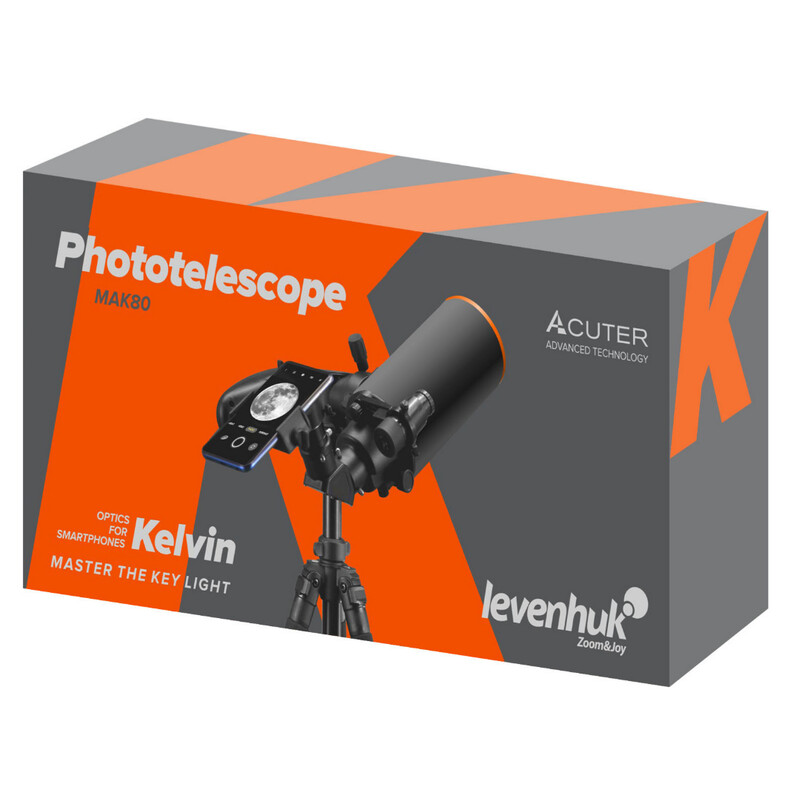 Levenhuk Telescopio Maksutov MC 80/850 MAK80 AZ
