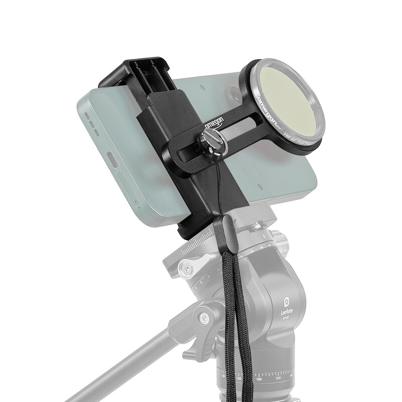 Omegon Portafiltro Deluxe per smartphone con morsetto