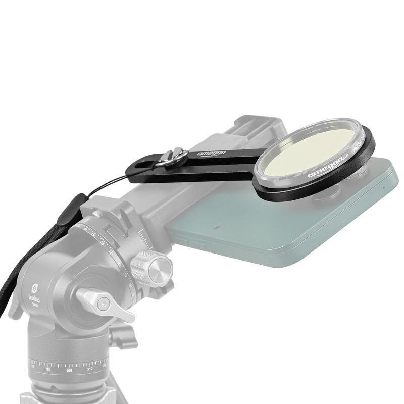 Omegon Portafiltro Deluxe per smartphone con morsetto