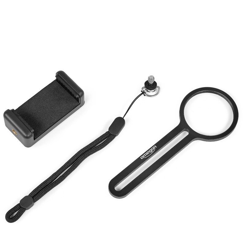 Omegon Soporte de filtro de lujo para Smartphone con pinza