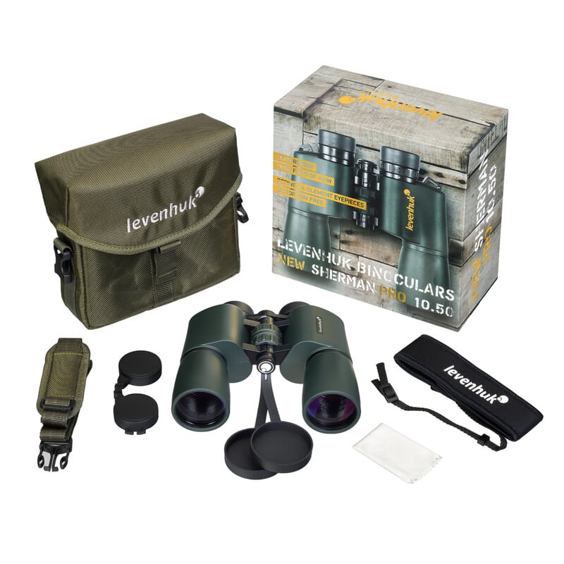 Levenhuk Binoculars 10x50 Sherman PRO