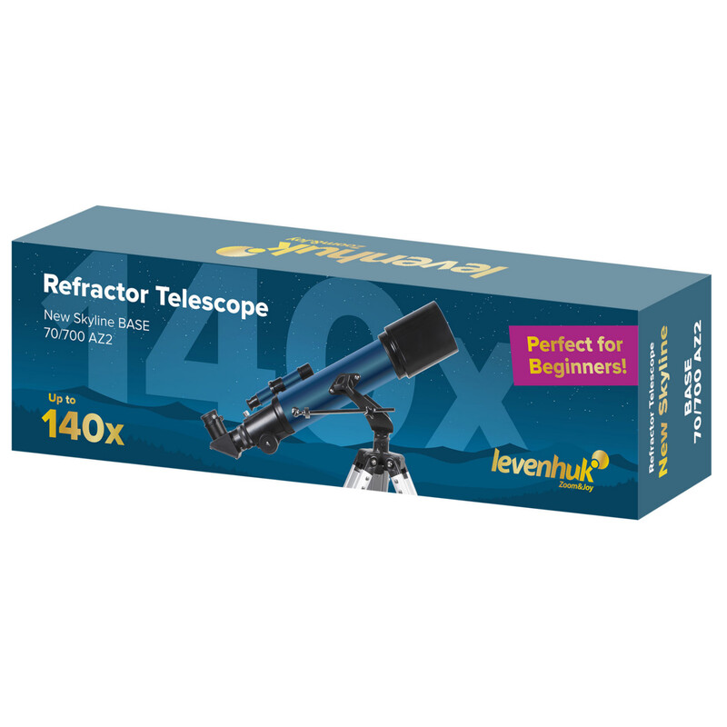 Levenhuk Telescopio Teleskop AC 70/700 Skyline Base AZ-2