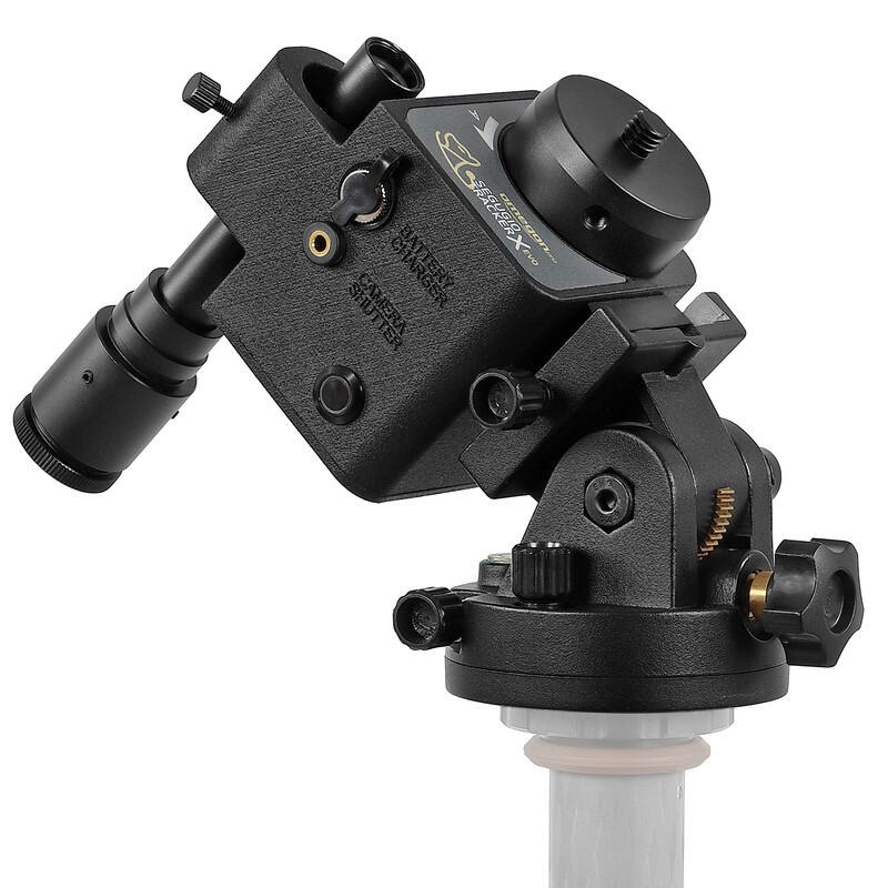 Omegon Montura Kit Segugio Tracker con cuña ecuatorial y buscador de polo