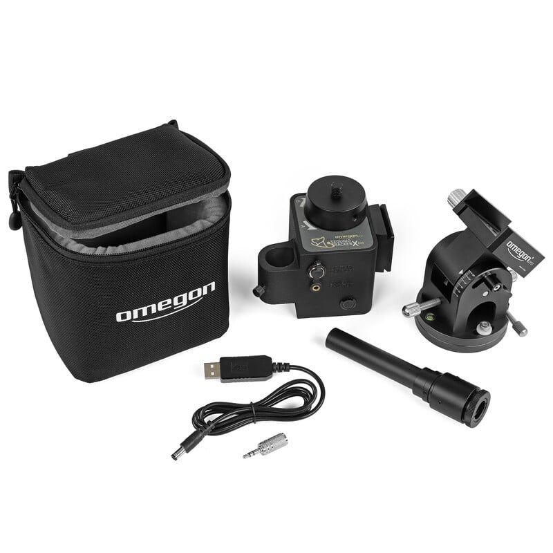 Omegon Mount Segugio Tracker Set with Deluxe Polar Wedge and Pole Finder