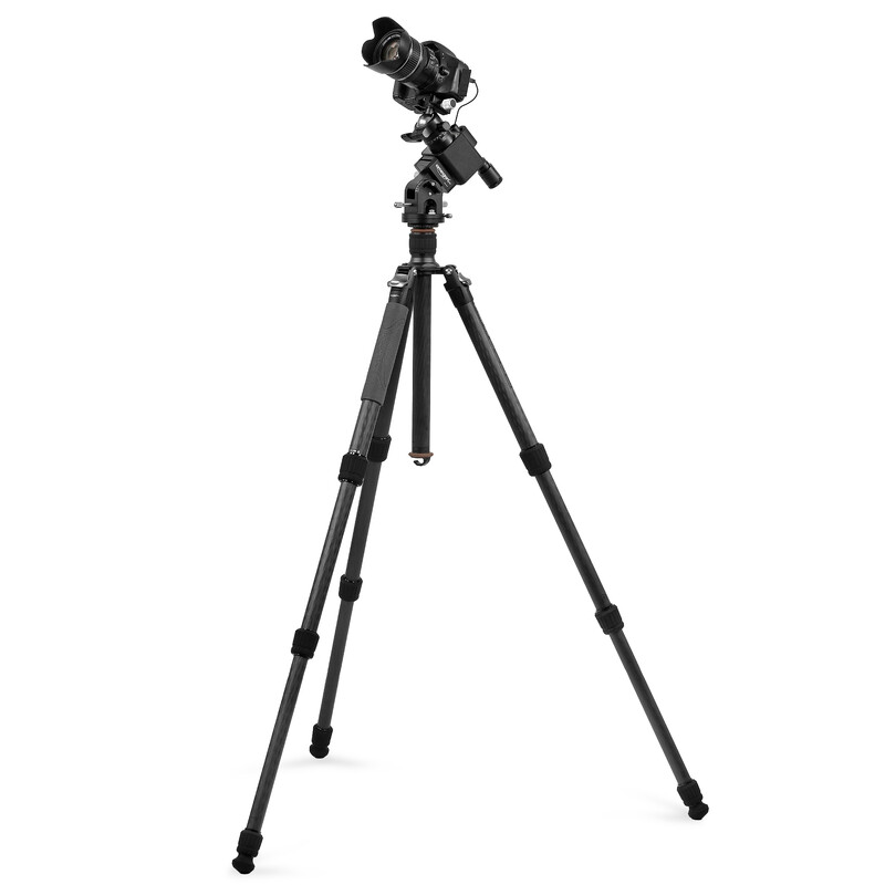 Omegon Montura Set Segugio Tracker con cuña ecuatorial Deluxe y buscador de polo