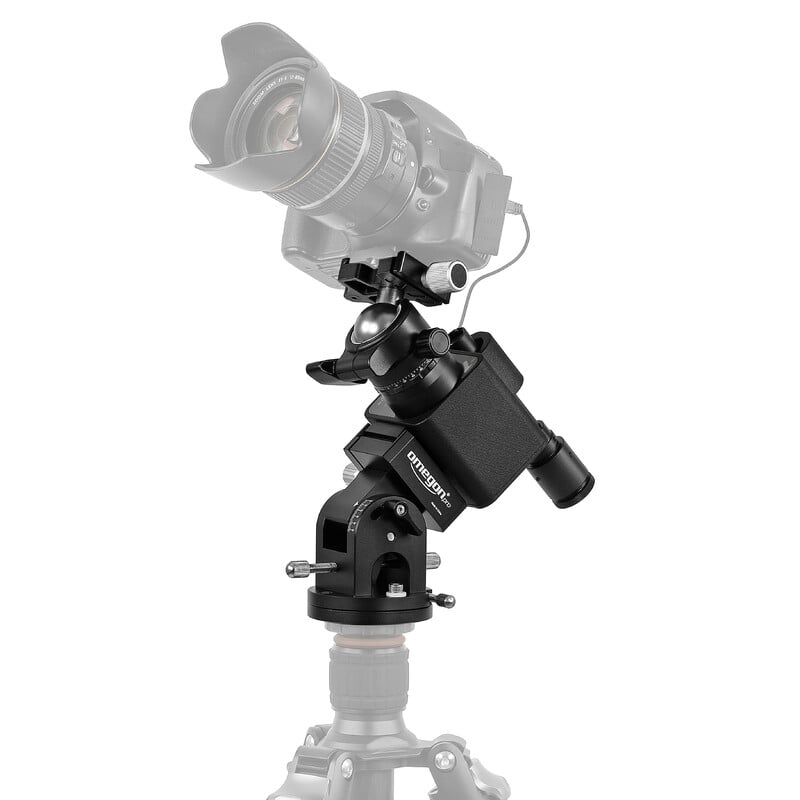 Omegon Mount Segugio Tracker Set with ballhead, deluxe polar wedge and pole finder