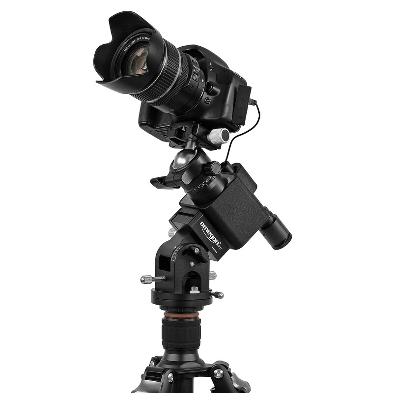 Omegon Montura Set Segugio Tracker con cuña ecuatorial Deluxe y buscador de polo
