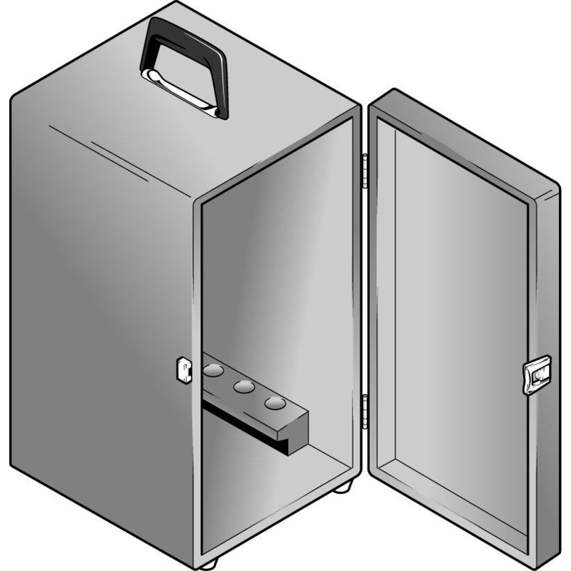 Novex cabinet lockable with grasp