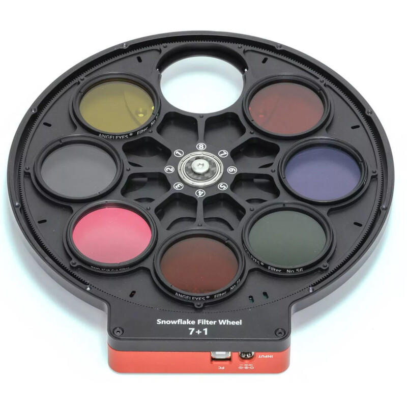 Wanderer Astro Filterwiel Snowflake 7+1 2"