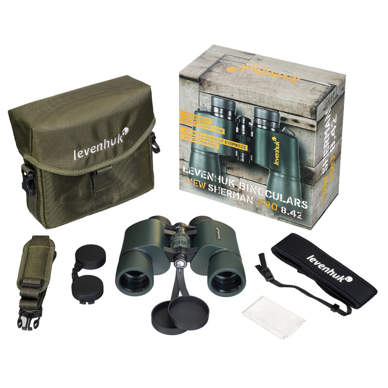Levenhuk Binocolo Sherman PRO 8x42